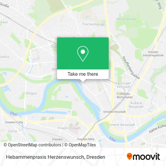 Hebammenpraxis Herzenswunsch map