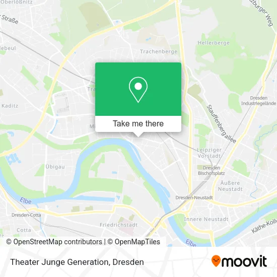 Карта Theater Junge Generation