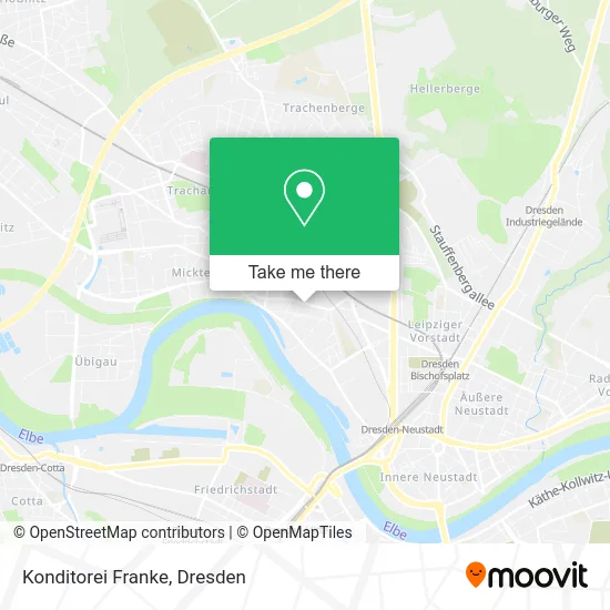 Konditorei Franke map