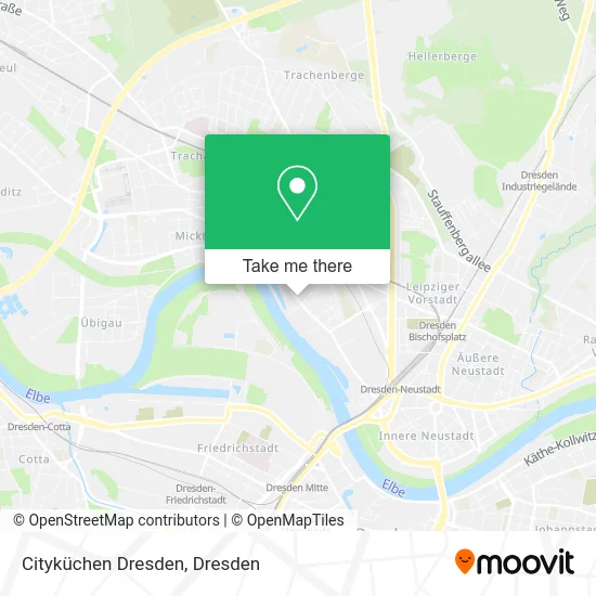 Карта Cityküchen Dresden