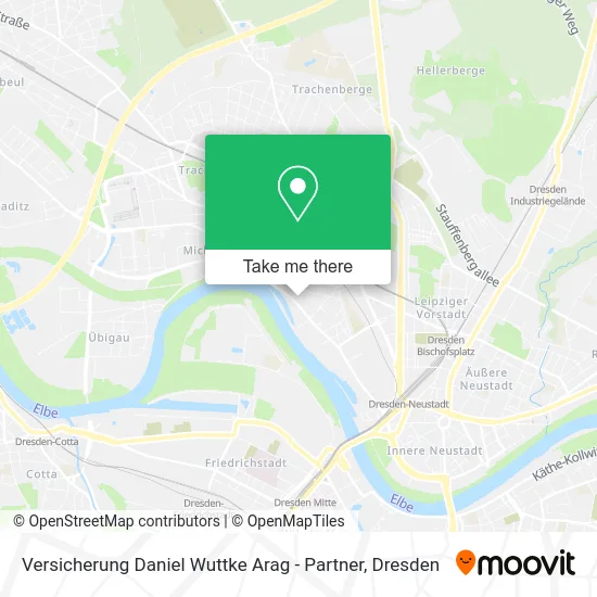 Карта Versicherung Daniel Wuttke Arag - Partner