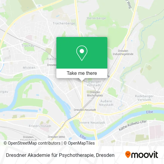 Карта Dresdner Akademie für Psychotherapie