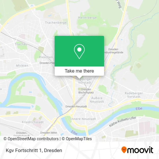 Карта Kgv Fortschritt 1