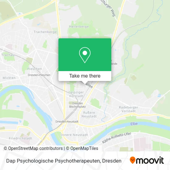 Карта Dap Psychologische Psychotherapeuten