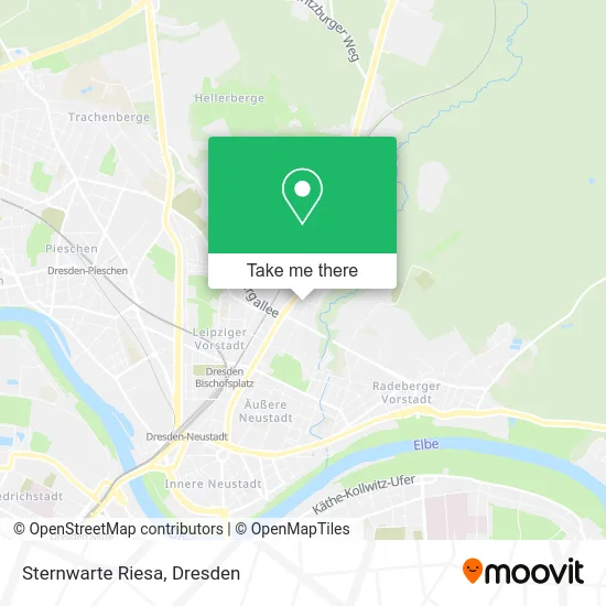 Карта Sternwarte Riesa