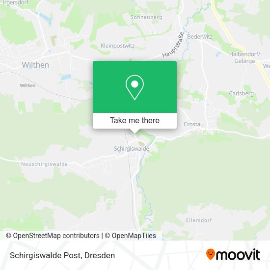 Карта Schirgiswalde Post
