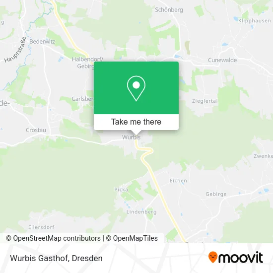 Карта Wurbis Gasthof
