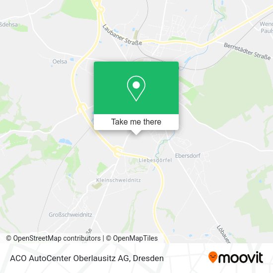 Карта ACO AutoCenter Oberlausitz AG