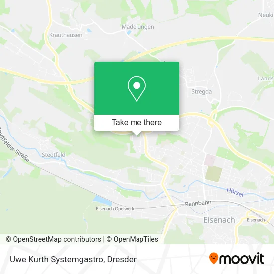 Карта Uwe Kurth Systemgastro