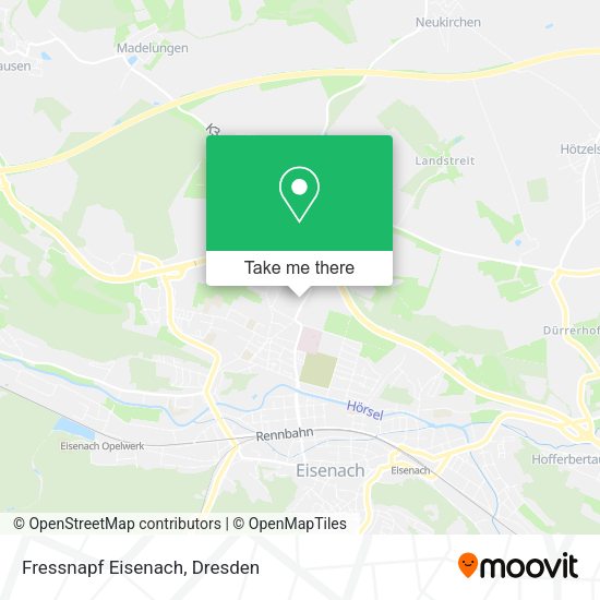Карта Fressnapf Eisenach