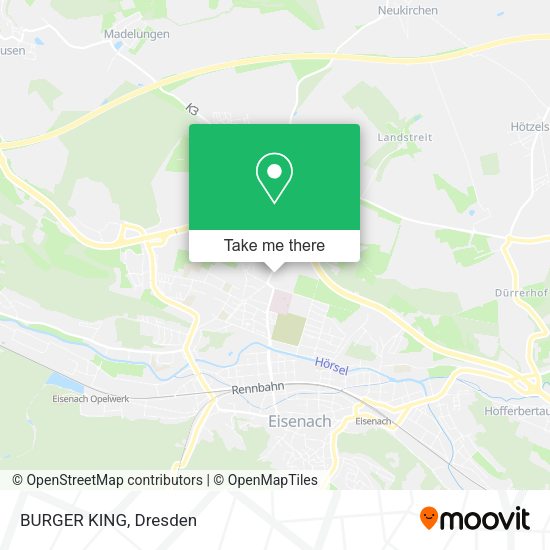 Карта BURGER KING
