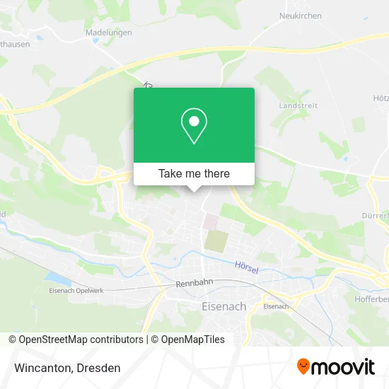 Карта Wincanton