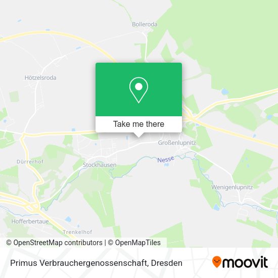 Карта Primus Verbrauchergenossenschaft