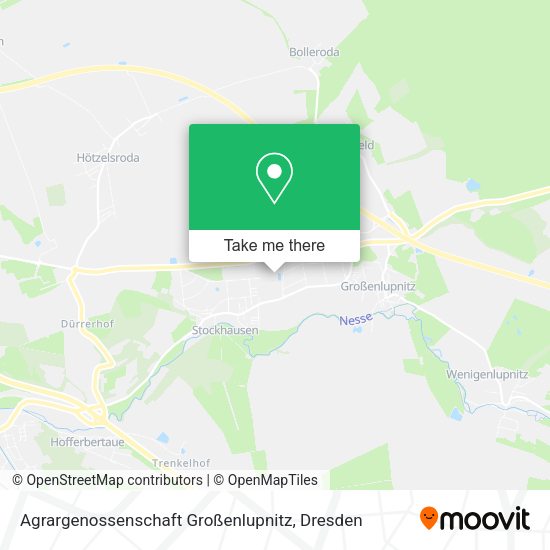 Карта Agrargenossenschaft Großenlupnitz