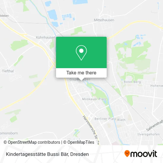 Карта Kindertagesstätte Bussi Bär