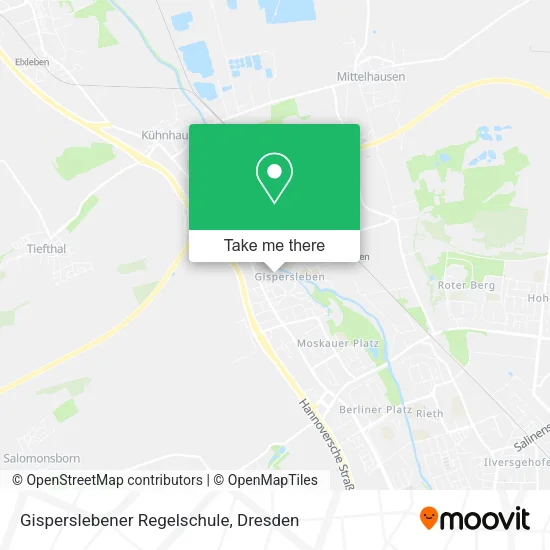 Карта Gisperslebener Regelschule