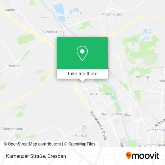 Kamenzer Straße map