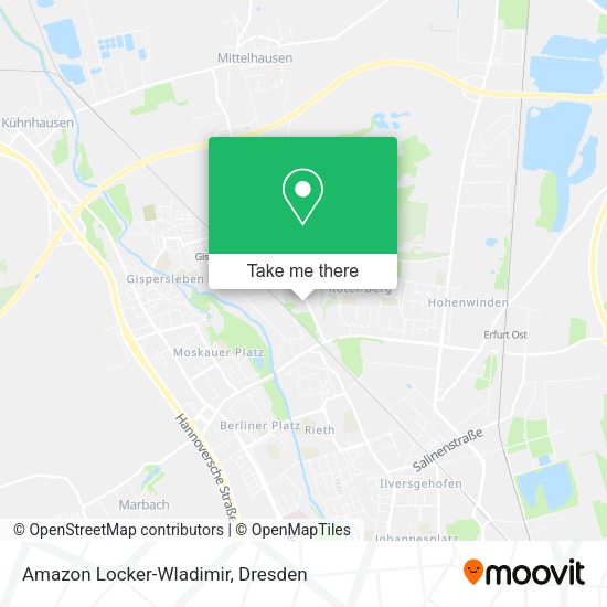 Карта Amazon Locker-Wladimir