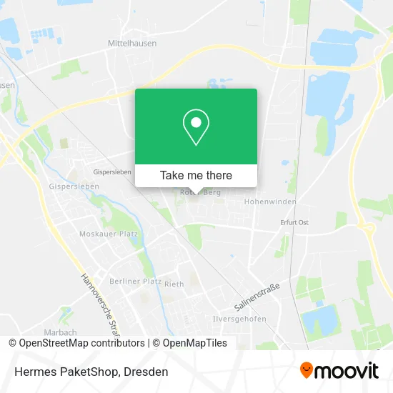 Карта Hermes PaketShop