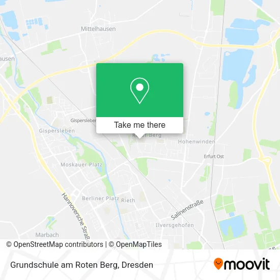 Карта Grundschule am Roten Berg