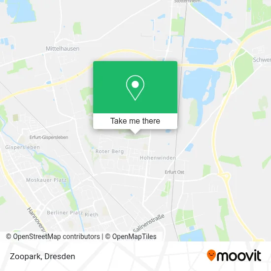 Zoopark map
