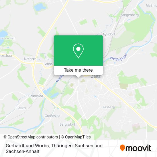 Карта Gerhardt und Worbs