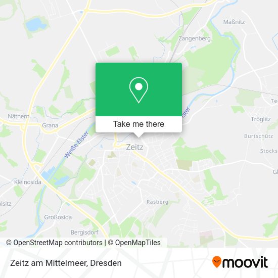Карта Zeitz am Mittelmeer