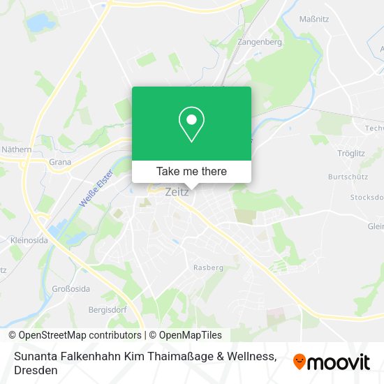 Карта Sunanta Falkenhahn Kim Thaimaßage & Wellness