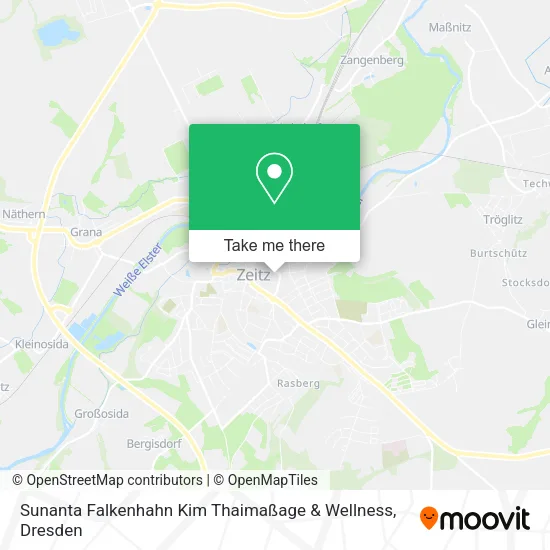 Карта Sunanta Falkenhahn Kim Thaimaßage & Wellness