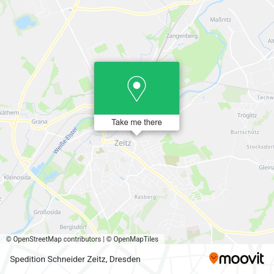 Карта Spedition Schneider Zeitz