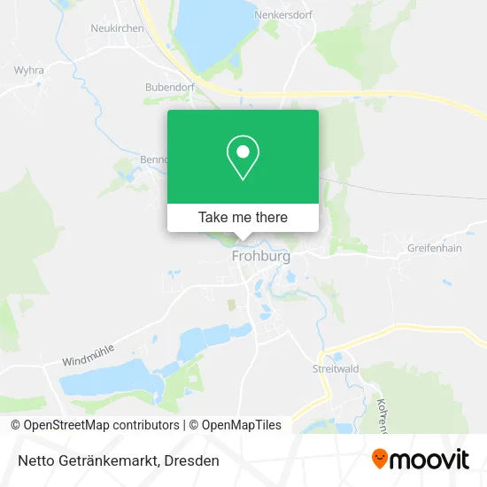 Карта Netto Getränkemarkt