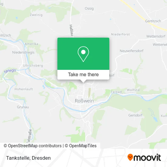 Карта Tankstelle