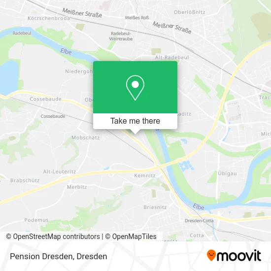 Карта Pension Dresden