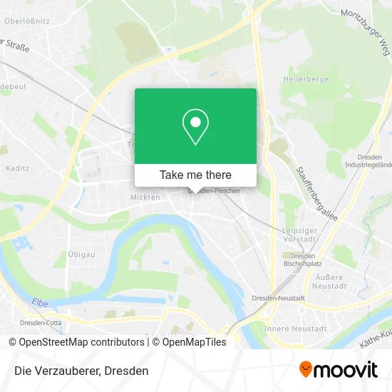 Карта Die Verzauberer