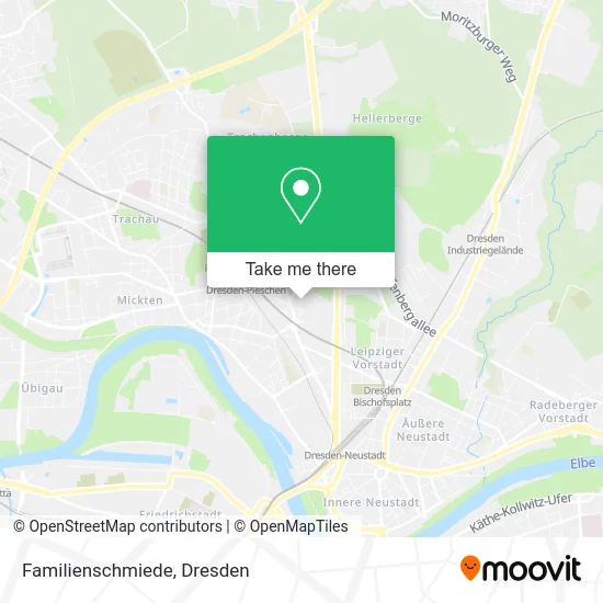 Карта Familienschmiede