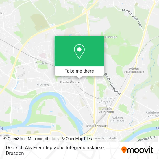 Карта Deutsch Als Fremdsprache Integrationskurse