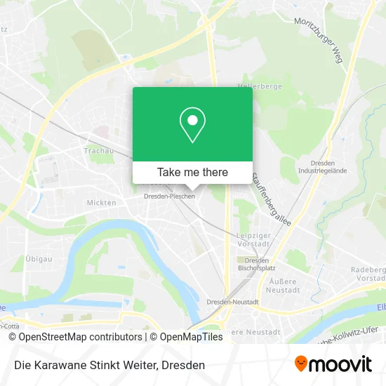 Карта Die Karawane Stinkt Weiter