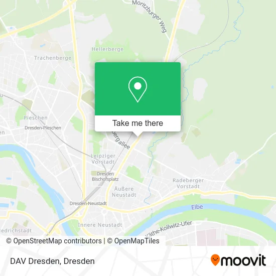 Карта DAV Dresden