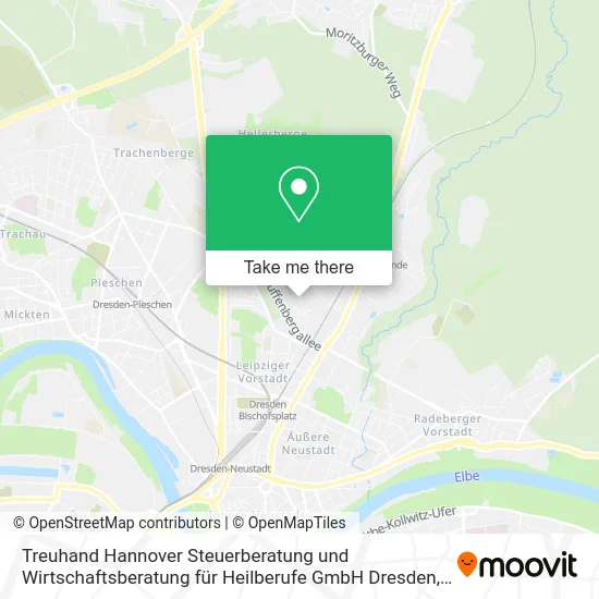 Treuhand Hannover Steuerberatung und Wirtschaftsberatung für Heilberufe GmbH Dresden map