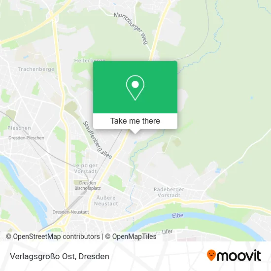 Карта Verlagsgroßo Ost