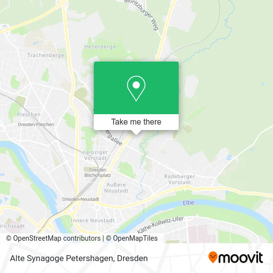 Карта Alte Synagoge Petershagen