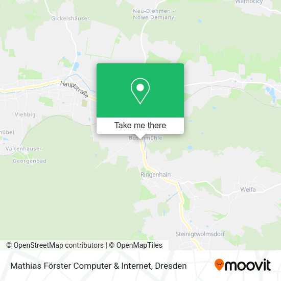 Карта Mathias Förster Computer & Internet