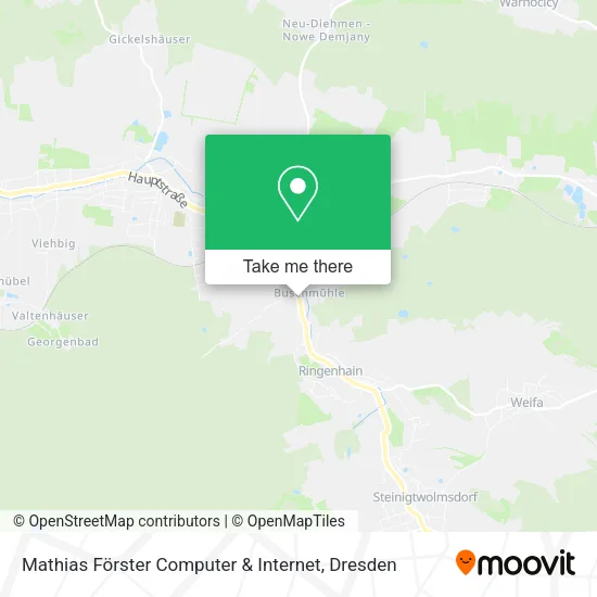 Карта Mathias Förster Computer & Internet