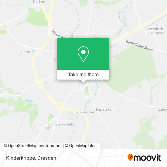 Карта Kinderkrippe