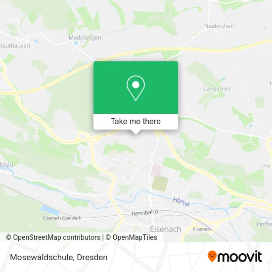 Карта Mosewaldschule