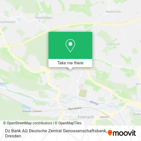 Карта Dz Bank AG Deutsche Zentral Genossenschaftsbank
