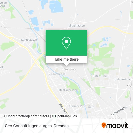 Карта Geo Consult Ingenieurges