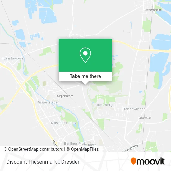 Discount Fliesenmarkt map