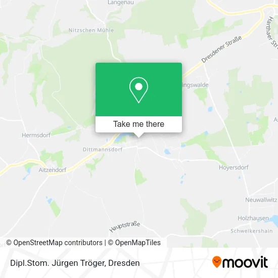 Карта Dipl.Stom. Jürgen Tröger