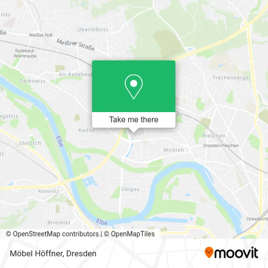 Карта Möbel Höffner